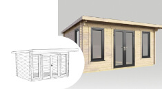 Contemporary Log Cabins