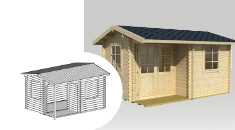 Log Cabins with Verandas