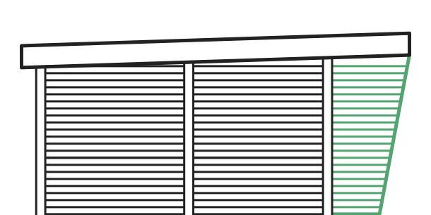Angled Porch Design